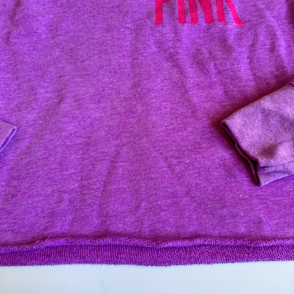 PINK Victoria's Secret Eighty Six Purple Sweatshirt - Picture 9 of 13